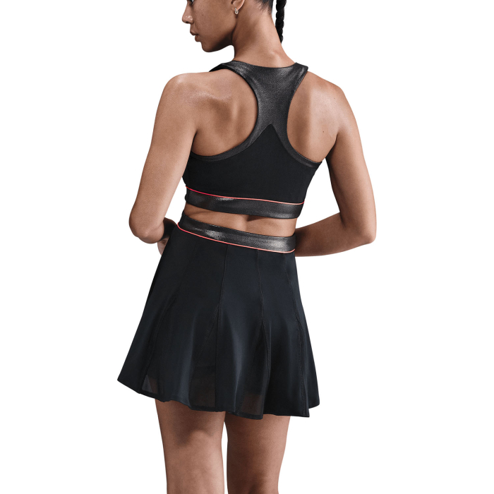 Rochie Nike Femei Dri-FIT Court Slam USO Black/Anthracite/Punch [2]