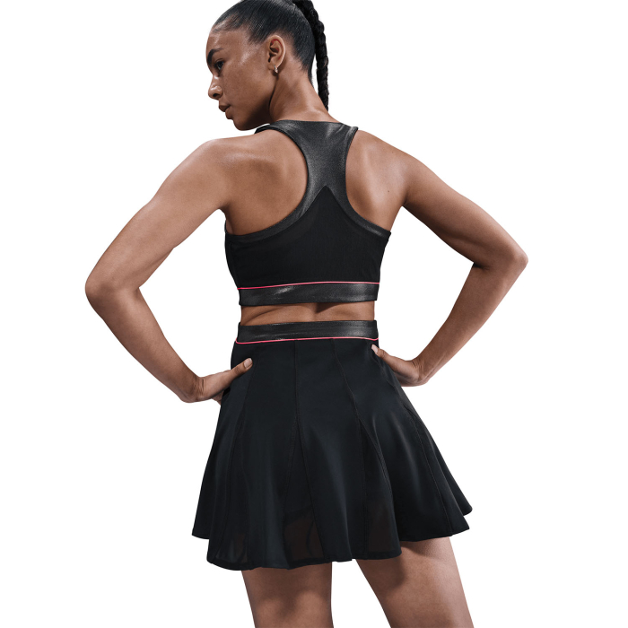 Rochie Nike Femei Dri-FIT Court Slam USO Black/Anthracite/Punch [6]