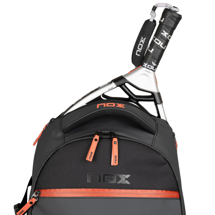 Rucsac Padel Nox Luxury Open Series Negru/Rosu [10]