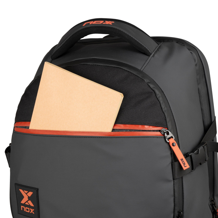 Rucsac Padel Nox Luxury Open Series Negru/Rosu [6]