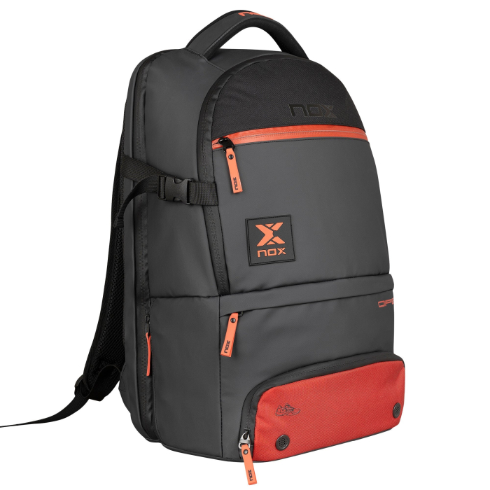Rucsac Padel Nox Luxury Open Series Negru/Rosu [2]