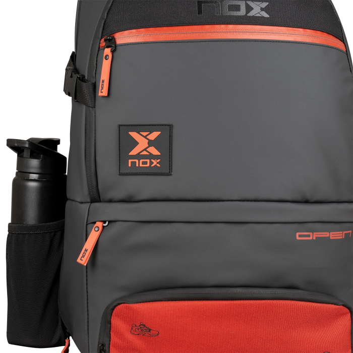Rucsac Padel Nox Luxury Open Series Negru/Rosu [7]
