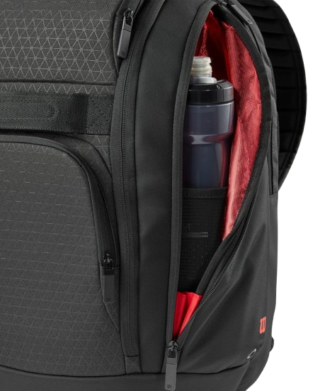 Rucsac Tenis Wilson Clash V3 Black/Infrared [4]