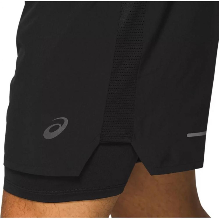 SHORT ALERGARE ASICS ROAD 2-N-1 7IN PRF BLACK [3]
