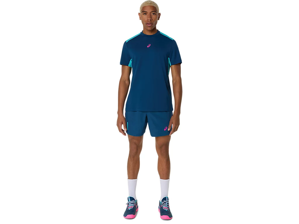 Short Asics Barbati Padel Court 7In Mako Blue [4]