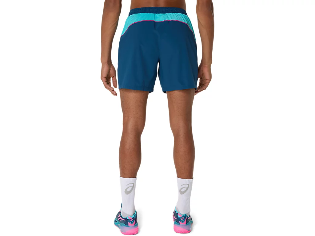 Short Asics Barbati Padel Court 7In Mako Blue [2]