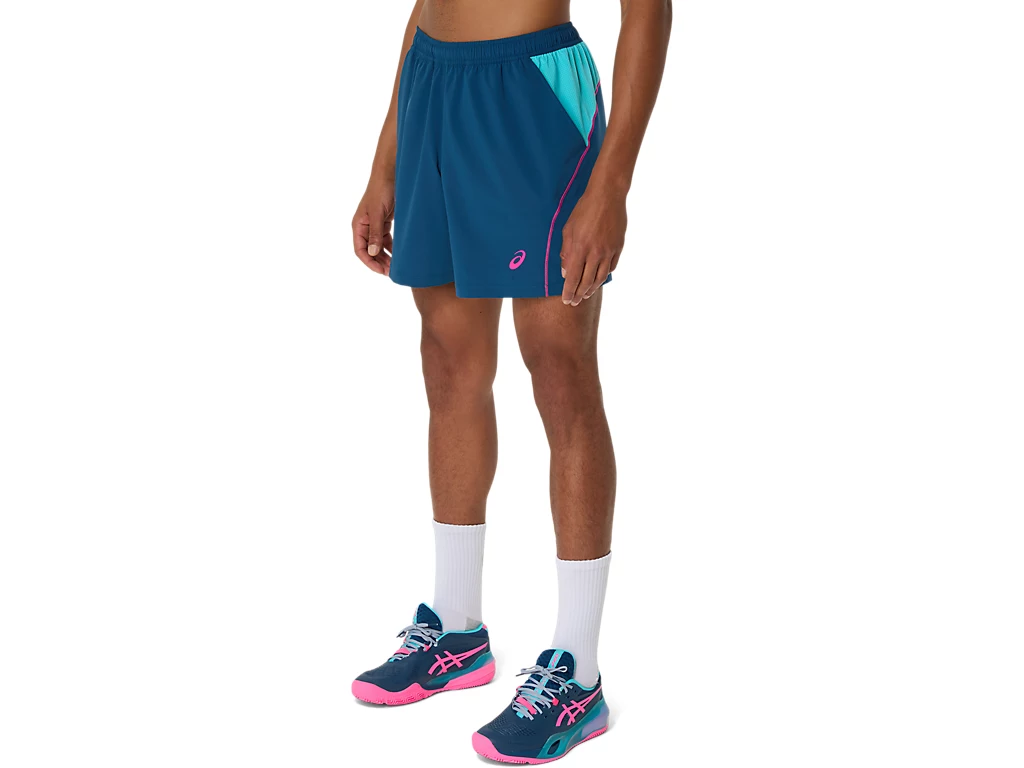 Short Asics Barbati Padel Court 7In Mako Blue [3]