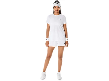 Pantaloni Asics Femei Court 2in1 White [9]