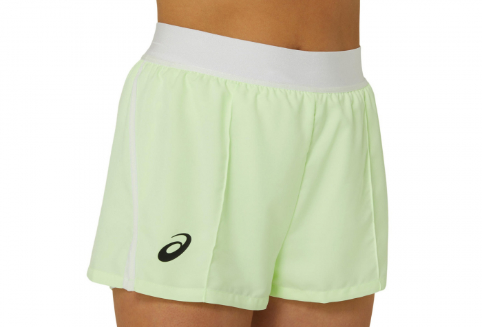 SHORT ASICS WOMEN MATCH ILLUMINATE YELLOW [2]
