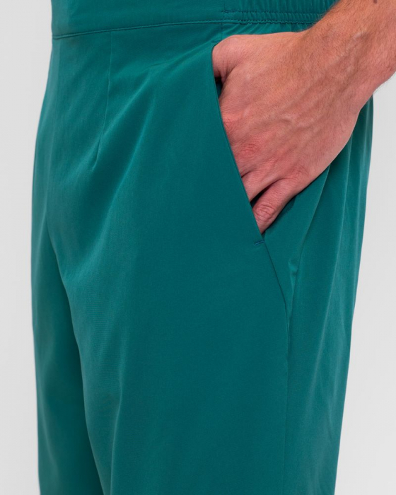 Short Baiat BIDI BADU Spike Crew Verde Inchis [5]