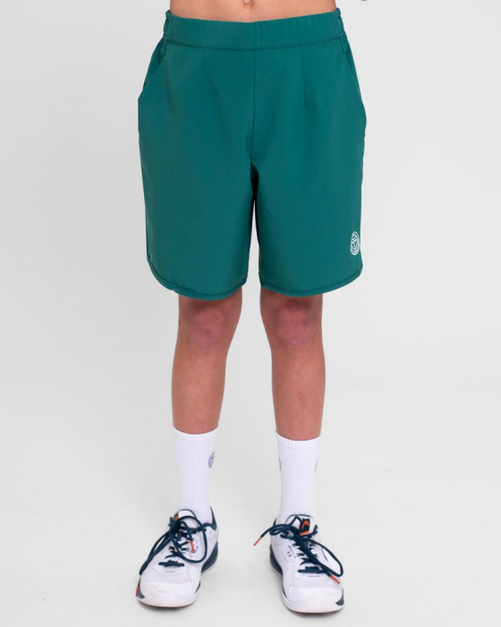 Short Baiat BIDI BADU Spike Crew Verde Inchis [3]