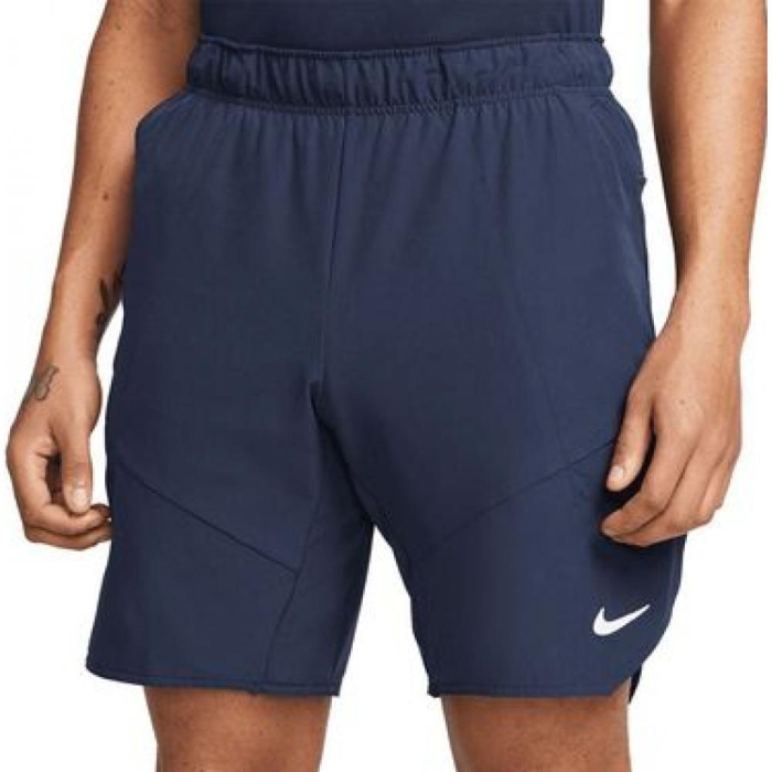 SHORT NIKE DRI-FIT ADVANTAGE 9IN BLACK/WHITE [1]