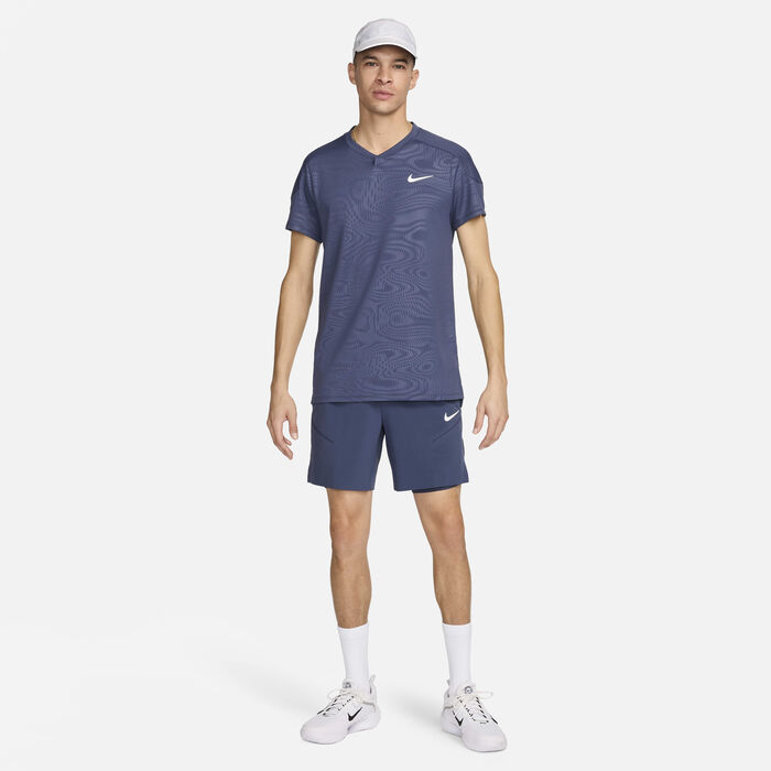 SHORT NIKE TENNIS DRI-FIT SLAM THUNDER BLUE [2]