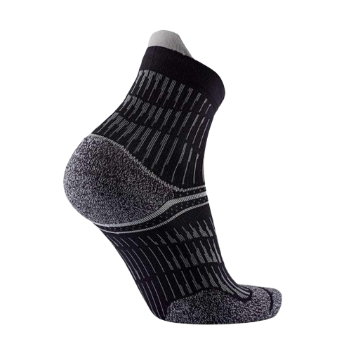 Sosete Alergare Sidas Run Anatomic Comfort Ankle Unisex Black Grey [4]