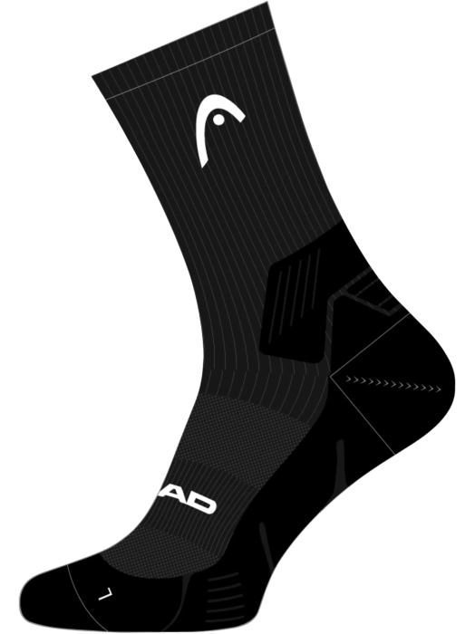 Sosete Tenis Head Crew 1P Black [3]