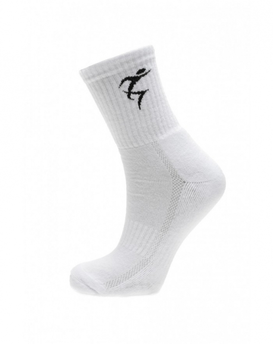 Sosete Tenis Joybek Set 2 Perechi Dublate Albe [2]