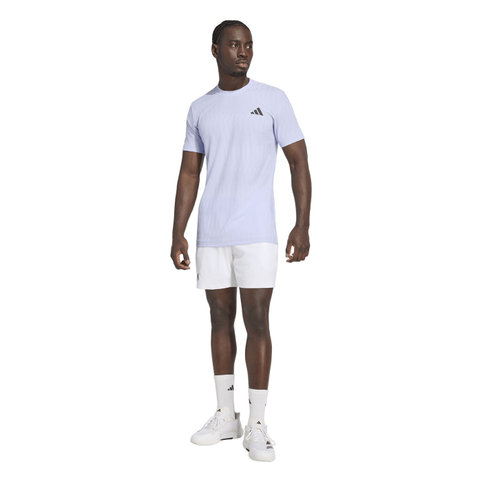 Tricou Adidas Barbati Climacool+ Airchill Freelift Polo Violet Tone [2]