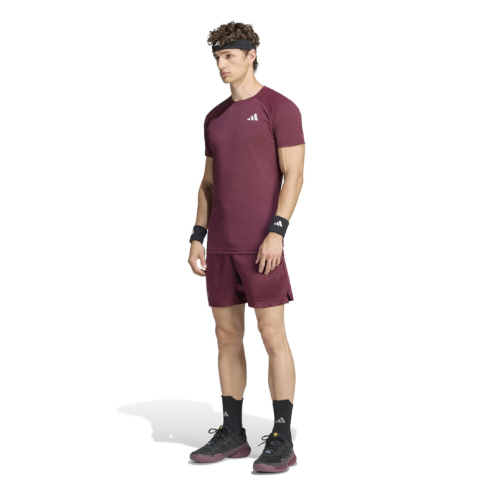 Tricou Adidas Barbati Climacool+ Freelift Pro Maroon [6]