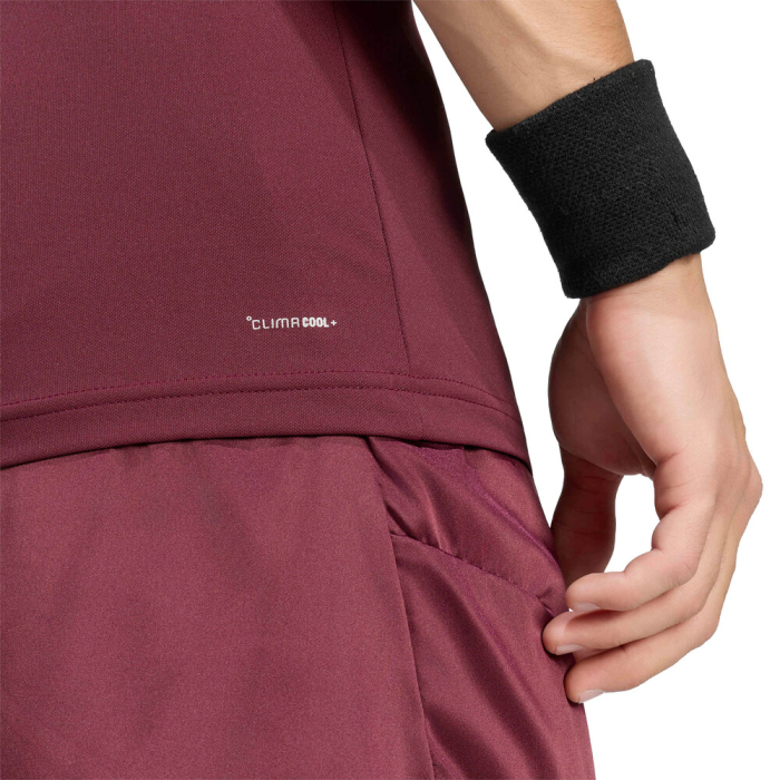 Tricou Adidas Barbati Climacool+ Freelift Pro Maroon [3]
