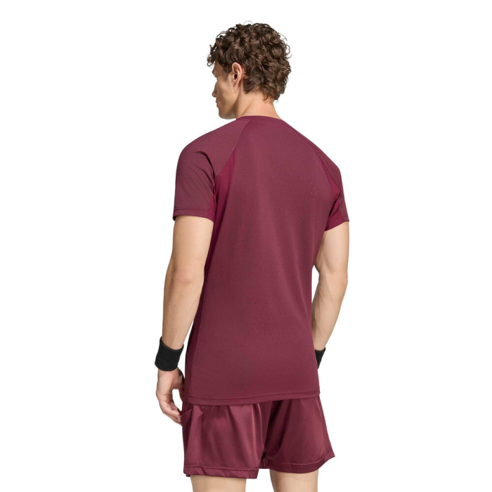 Tricou Adidas Barbati Climacool+ Freelift Pro Maroon [5]