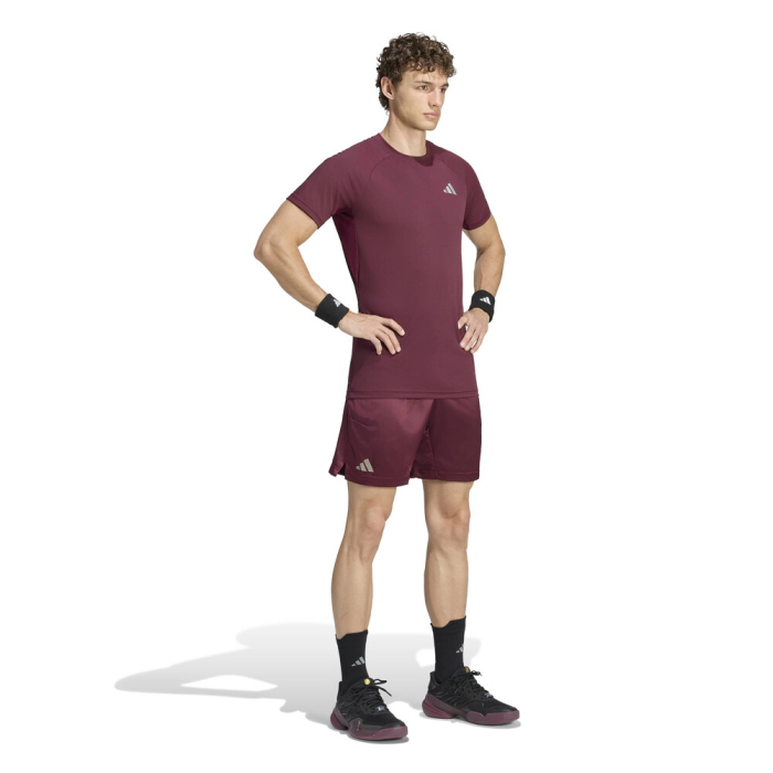 Tricou Adidas Barbati Climacool+ Freelift Pro Maroon [7]