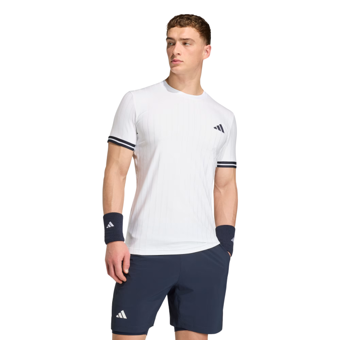 Tricou Adidas Barbati Climacool Freelift Pro White [4]