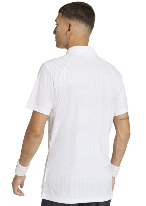 Tricou Adidas Barbati Polo Climacool Airchill Freelift White [4]