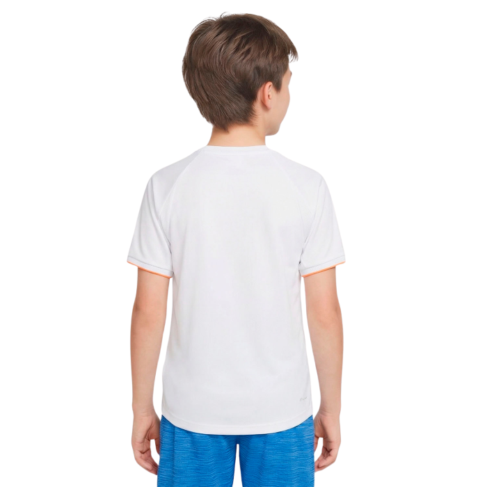 Tricou Adidas Copii Pro Melbourne White Orange [2]