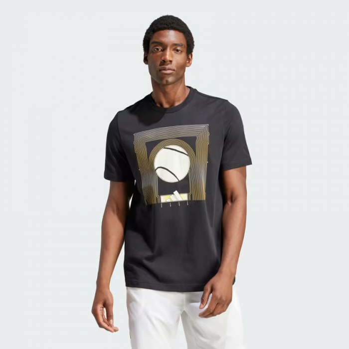 TRICOU ADIDAS M GRAPHIC BLACK [2]