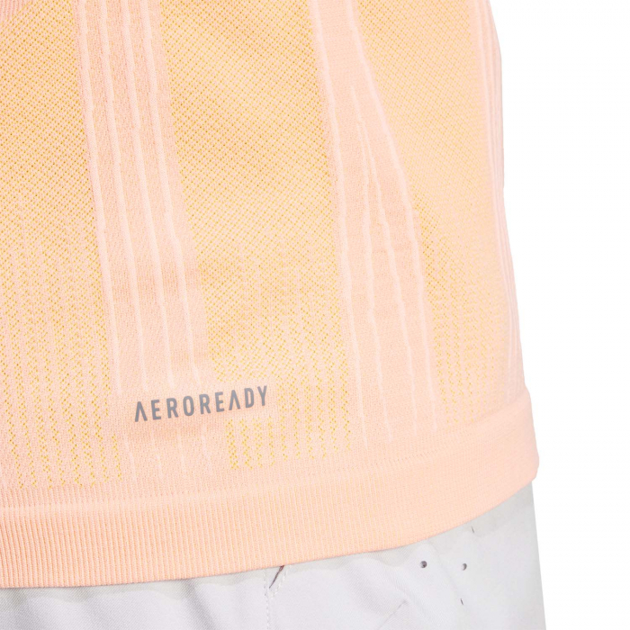 TRICOU ADIDAS M Pro Seamless AEROREADY FreeLift Pink [5]