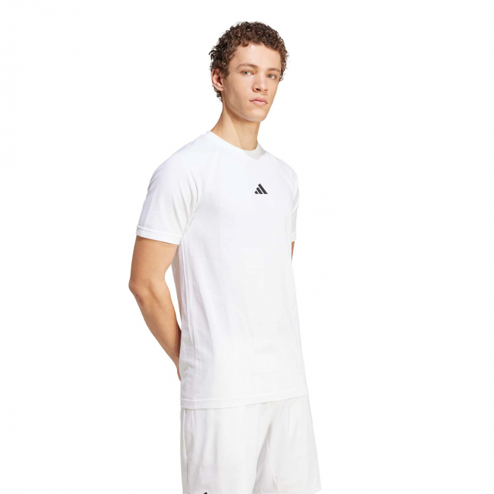 TRICOU ADIDAS M Pro Seamless AEROREADY FreeLift White [7]