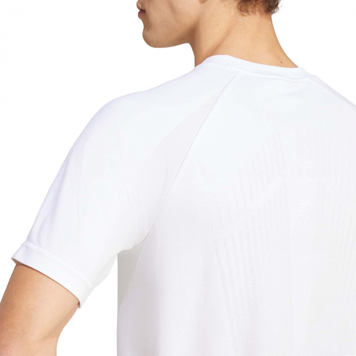TRICOU ADIDAS M Pro Seamless AEROREADY FreeLift White [4]