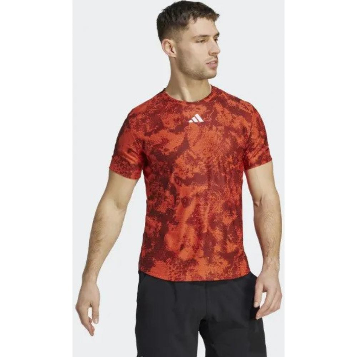 TRICOU ADIDAS Paris Heat Ready Freelift Red [2]
