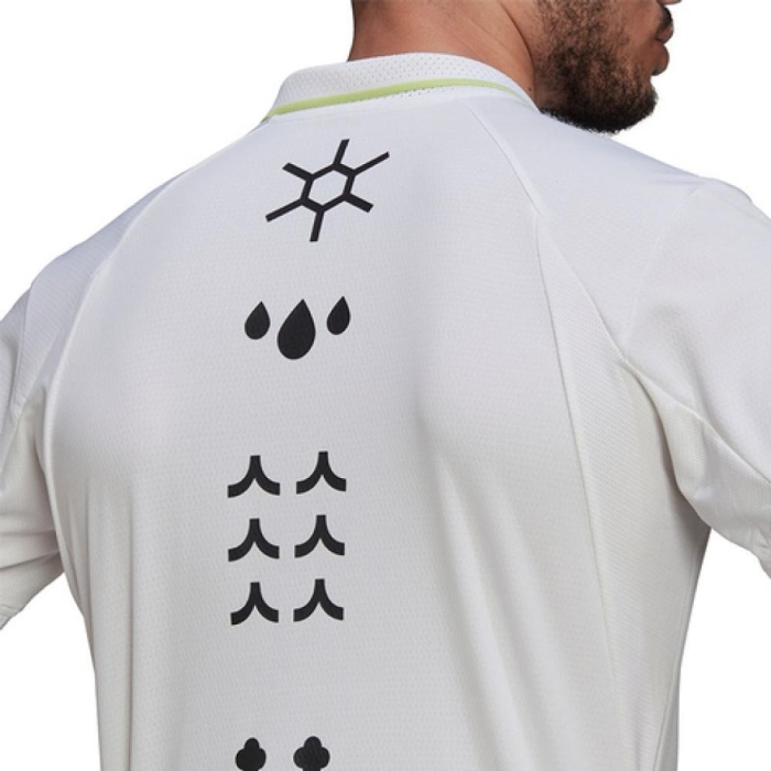 Tricou Adidas Polo Paris Freelift Men White [4]