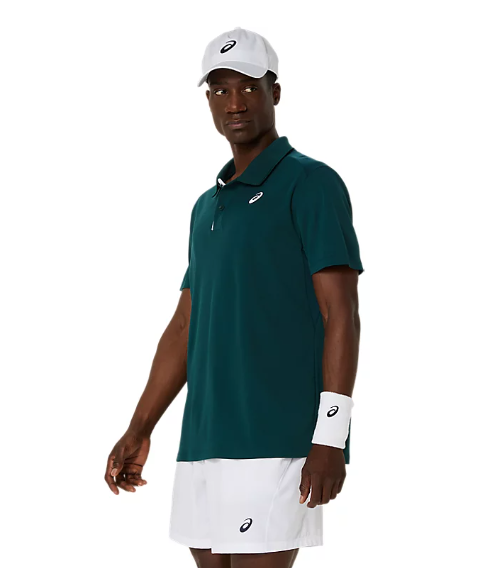 Tricou Asics Barbati Court Polo Saxon Green [3]