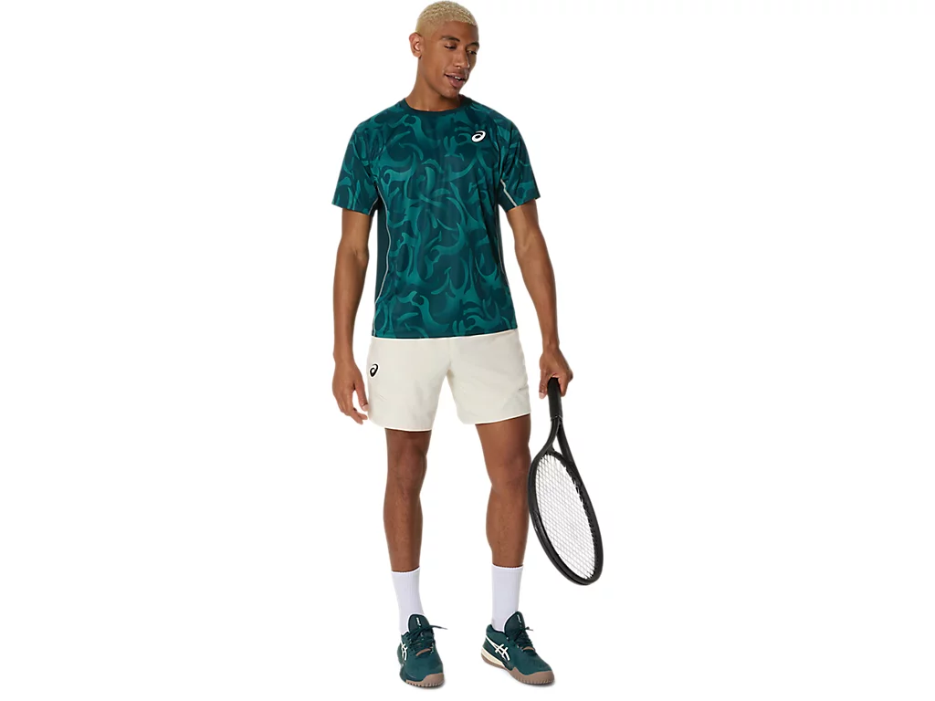 Tricou Asics Barbati Game Saxon Green [6]