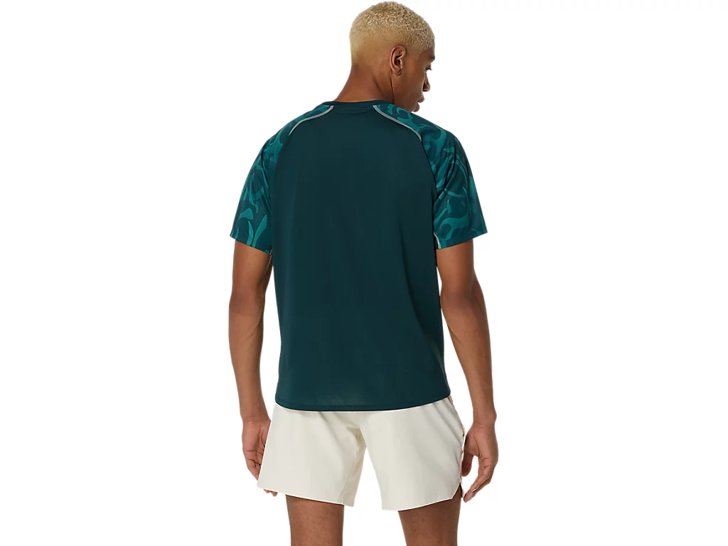 Tricou Asics Barbati Game Saxon Green [2]