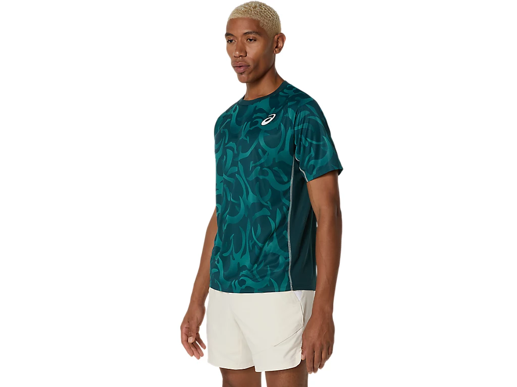 Tricou Asics Barbati Game Saxon Green [3]