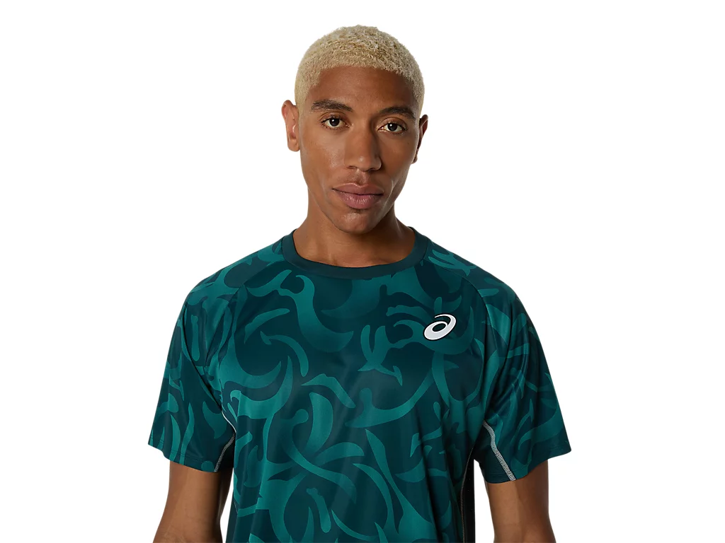Tricou Asics Barbati Game Saxon Green [4]