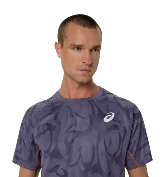 Tricou Asics Barbati Game Ss Greyish Purple [2]