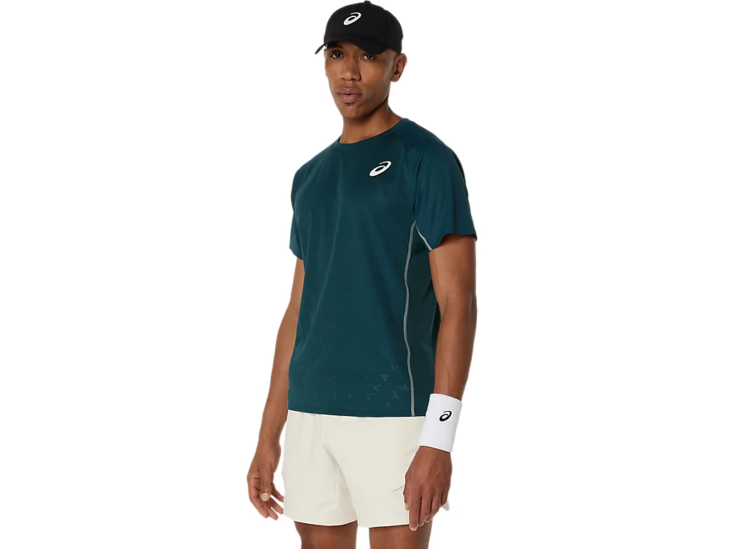 Tricou Asics Barbati Match Actibreeze Saxon Green [4]
