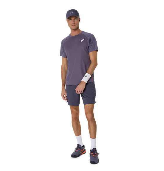 Tricou Asics Barbati Match Actibreeze Ss Greyish Purple [6]