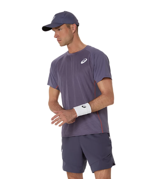 Tricou Asics Barbati Match Actibreeze Ss Greyish Purple [3]
