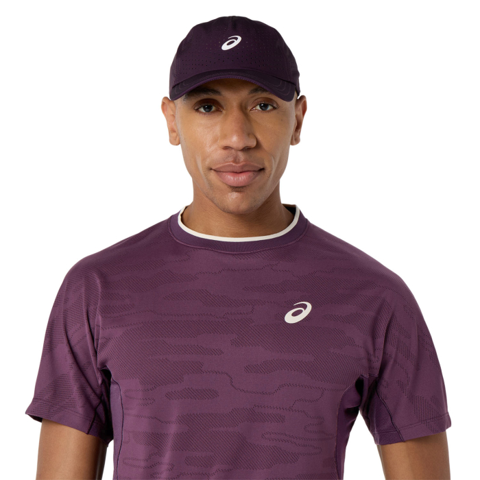 Tricou Asics Barbati Match Jacquard Dark Aubergine [3]