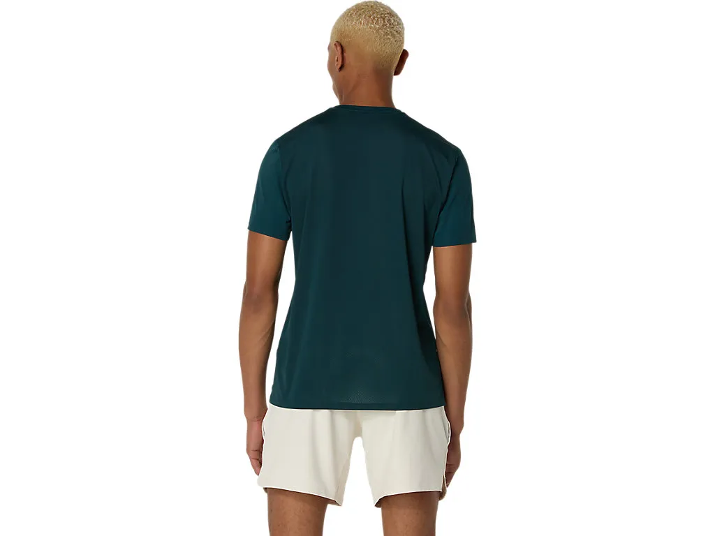 Tricou Asics Barbati Match Seasonal Graphic Saxon Green [2]
