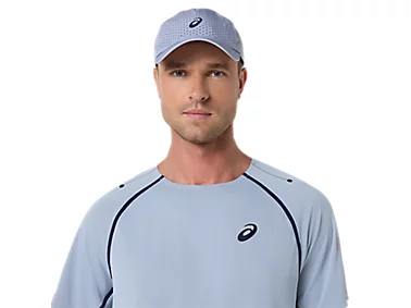 Tricou Asics Barbati Match SS Grey Blue [3]