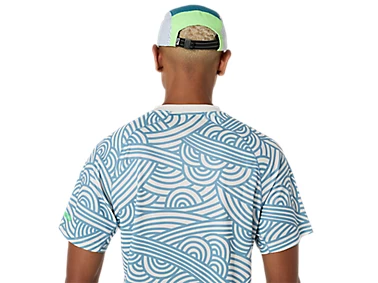 Tricou Asics Barbati Padel Court All Over Print Cream [6]