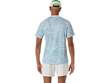 Tricou Asics Barbati Padel Court All Over Print Cream [2]