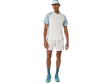 Tricou Asics Barbati Padel Court All Over Print Cream [7]