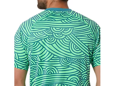 Tricou Asics Barbati Padel Court All Over Print Misty Pine [3]